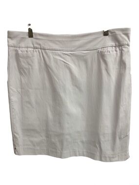 Prophecy White Pencil Skirt - Classic Clean Silhouette Size Xl